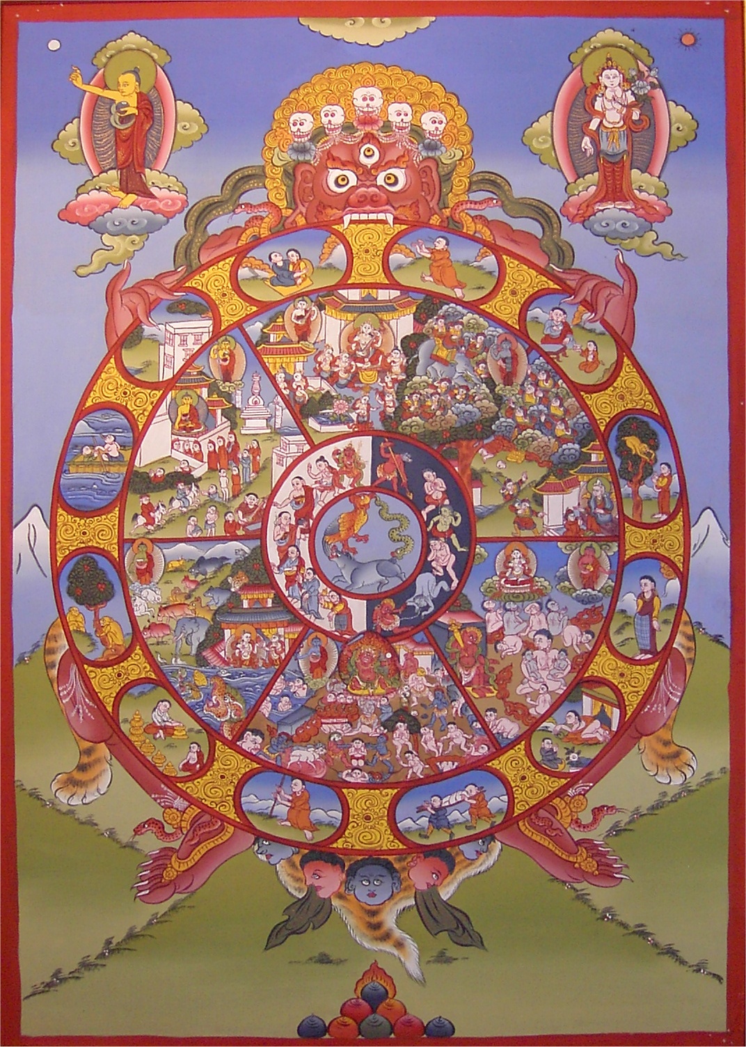 On Karma, Samskara, Vasna, Samsara and Moksha